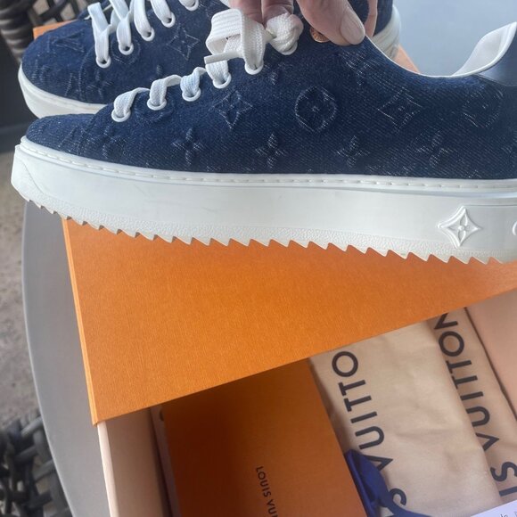 Louis Vuitton Time Out Sneaker Denim - Picture 6 of 14